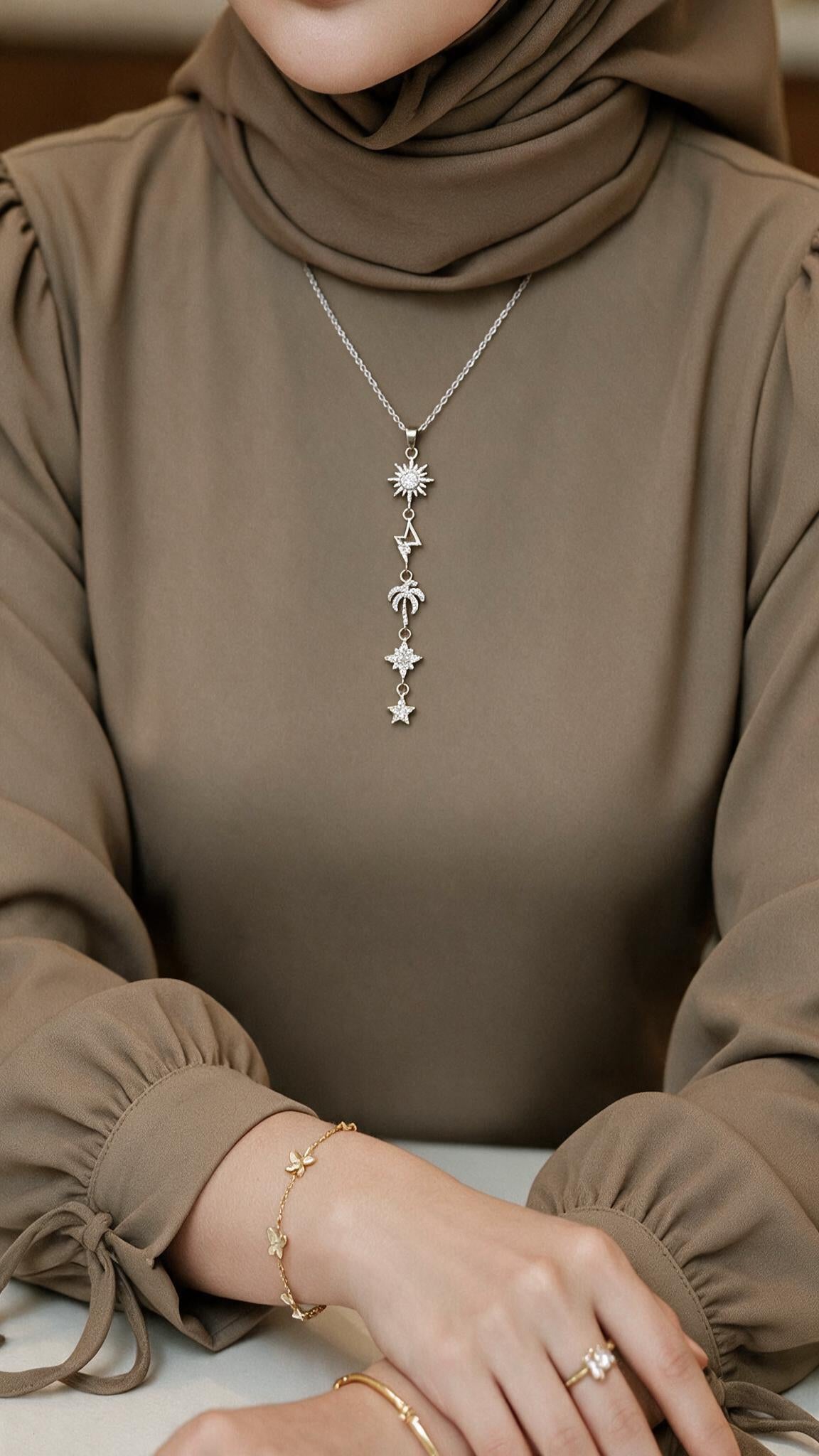 Matilda Necklace - Stainless Steel