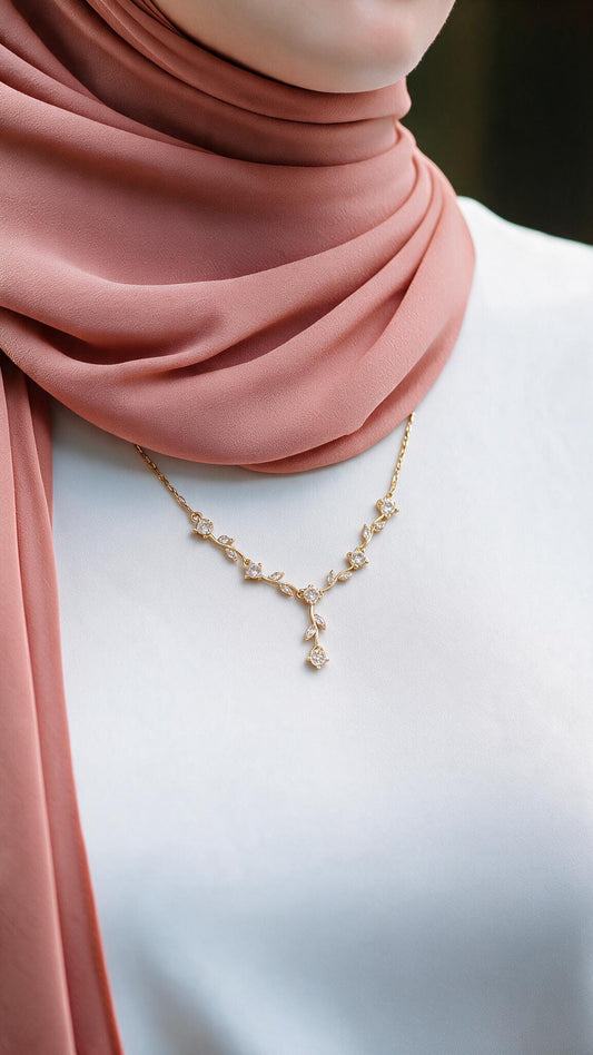 Basma Necklace - Stainless Steel