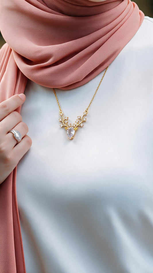 Reem Necklace - Stainless Steel
