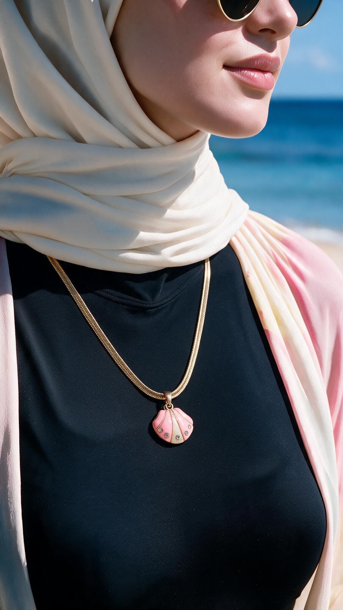 Warda Necklace - Stainless Steel
