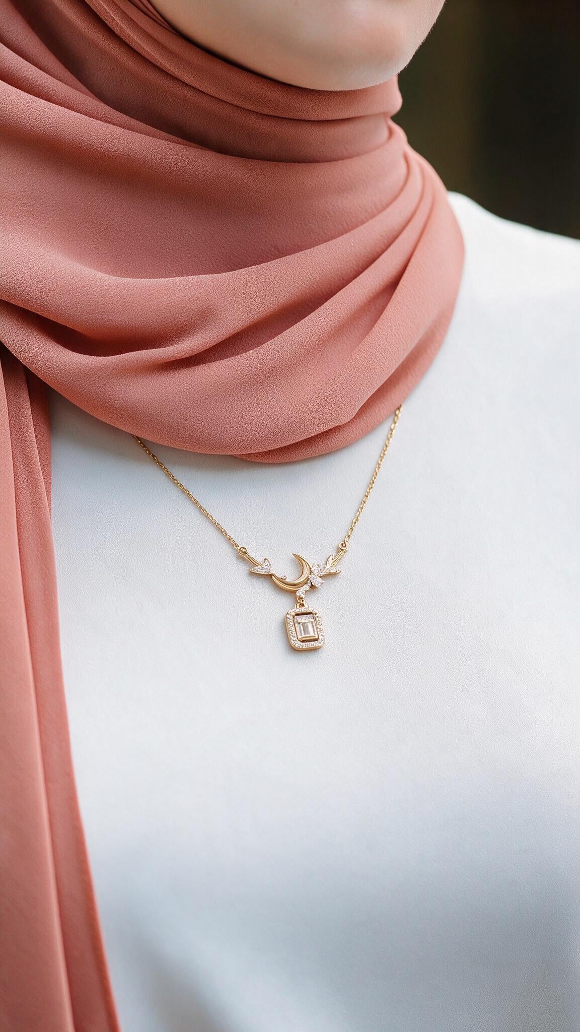 Farha Necklace - Stainless Steel