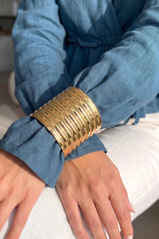 Rehab Bangle - Gold Plated