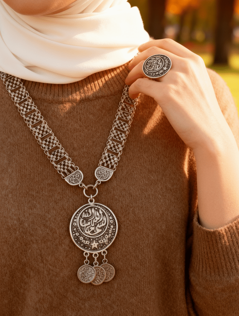 Mayaar Luxury Set - Silver Plated