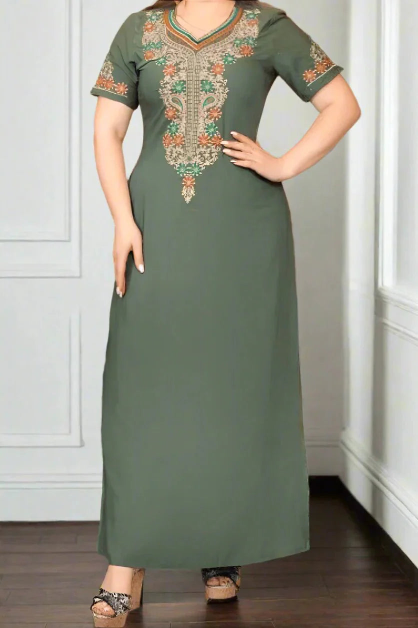 Basma Jalabiya - Cotton