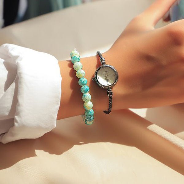 Magical Set - Silver Plated and Agate
