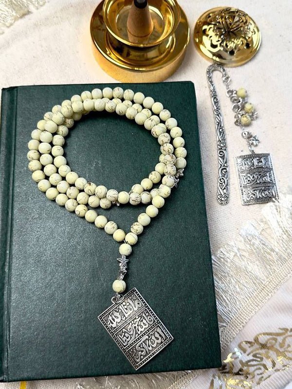 Marwa Rosary - Chamois Stones