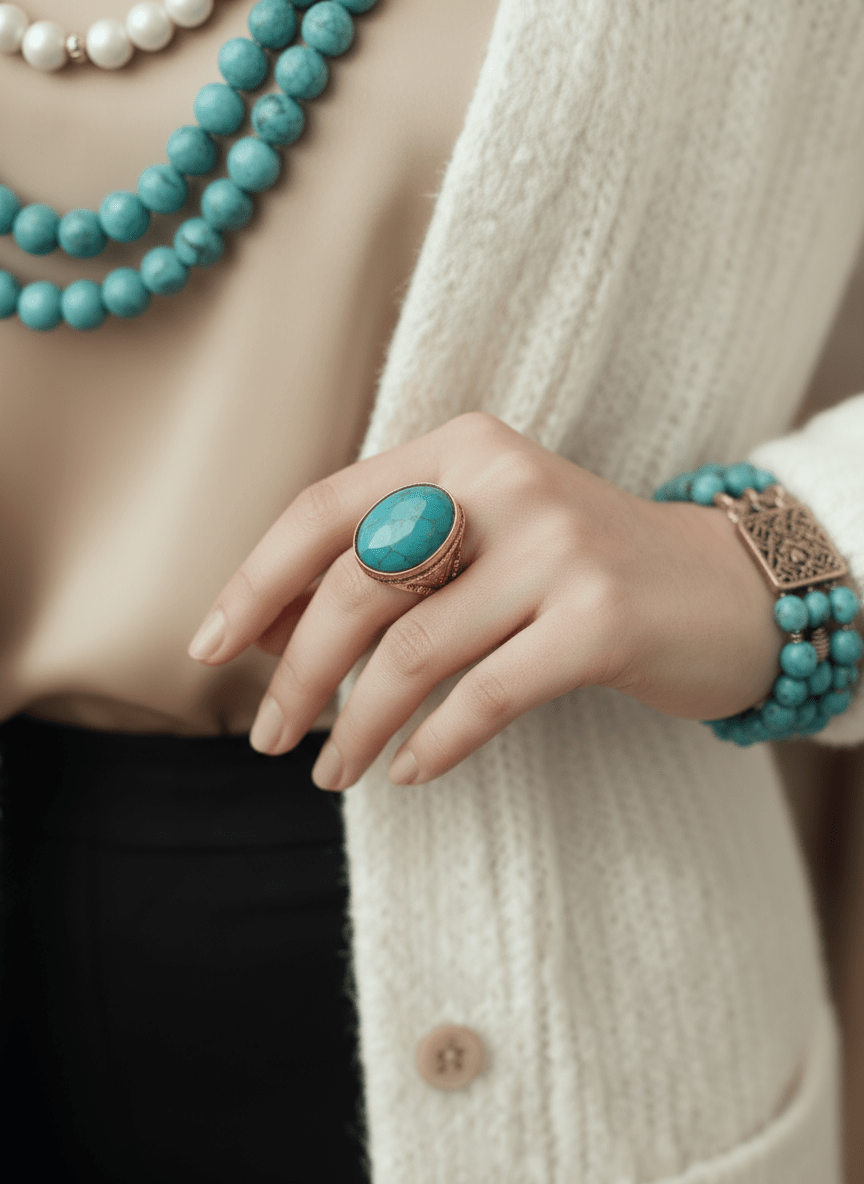 The Azure Royal Set - Silver Plated
