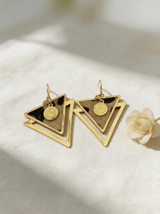 Triangle Earrings - Stainless Steel